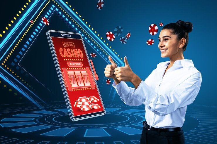 Live dealer at blackjack table